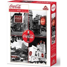 Puzzle Siyah Beyaz'ın Kırmızılığı, COLA-COLA-1000 Parça Puzzle
