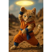 Aydın Garage Kedi Kapı Direk Kaplama Folyosu Baskılı Sticker Sağ-Sol 2 Adet 22*50 cm