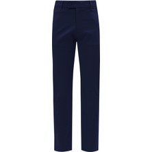 Uki Açık Lacivert Comfort Fit Chino Pantolon
