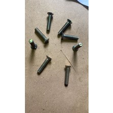 Mais Renault 12 Toros Kapı Kilit Karşılığı Civatası Vidası 8 Adet Takım