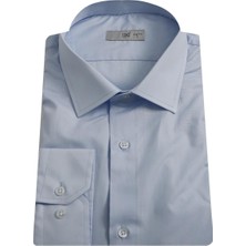 Uki Mavi Slim Fit Uzun Kol Gömlek