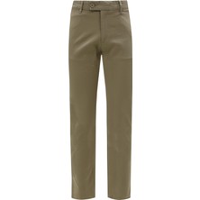 Uki Koyu Bej Comfort Fit Chino Pantolon