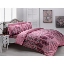 Taç Saten Delüx Çift Kişilik Nevresim Takımı