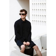 İkikız  Erkek Siyah Gömlek M-L