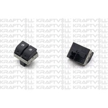 KRAFTVOLL-04050155 - Cam Acma Kapama Anahtarı (Onden Arka Kumanda) Cıftlı Polo Classıc Cordoba Ibıza 02>10
