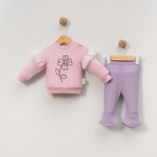 Gültekin Bebe Çakar 6-18 Aylık  Süzine Gül 2 Li TAKIM-8013150 - Pembe