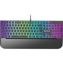 Yenibağ Suki Mekanik Kırmızı Switch Puding Keycaps Türkçe Q 104 Tuş USB Gaming Klavye