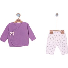 Kidaxi Bebek Müslin Zıbın Patiksiz Alt Takım - 1-3 / 3-6 / 6-9 Ay