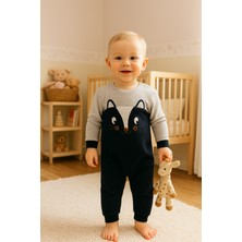 Kidaxi Erkek Bebek Tulum 3-6/6-9/9-12/18-24 Ay