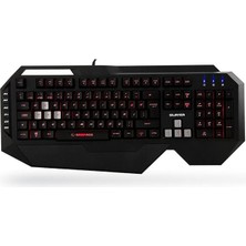 Slayer KB-R11 Siyah USB Tuş Aydınlatmalı Makrolu Us Q Gaming Klavye