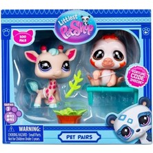 Yenibağ Bumblebee Littlest Pet Shop Minişler 2li Paket S2 Zürafa ve Tembel Hayvan 00586