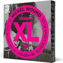 Misda Store Elektro Gitar Telleri | Gitar Telleri Elektro Gitar Telleri | Elektro Gitar Telleri | EXL120+-3D Teller, Elektro Gitar Için
