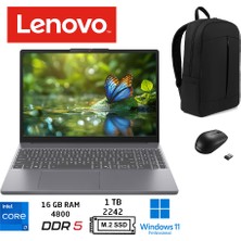 Lenovo Ideapad Slim 3 Intel Core I7 13620H 16GB 1tb SSD 16"wuxga IPS W11PRO Taşınabilir Bilgisayar 83K2001VTR Duddı Çanta+Mouse