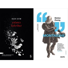 Alfa Yayınları Yalancı Kehribar + Montaigne