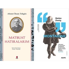 Alfa Yayınları Matbuat Hatıralarım + Montaigne