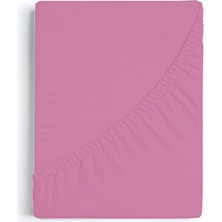 Pamuklu Bebek Lastikli Çarşaf - Penye Kumaş - Park Yatak | 60X120 | 70X110 | 70X120 | 70X130 | 70X140 | Krem | Beyaz | Gri | Pembe | Mavi (Pembe)
