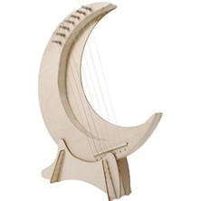 Misda Store Yetişkinler Için 7 Telli Lir Arp Büyük Arp Enstrümanı Arp Penaları Müzik Öğrenmek Için Taşınabilir Arp