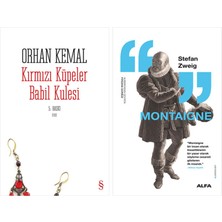 Alfa Yayınları Kırmızı Küpeler Babil Kulesi + Montaigne
