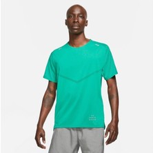 Nike Run Division Rise 365 DA1305-370 Men's Green T-Shirt Spor Tişört