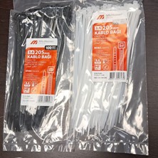 Scs Pazar Kablo Bağları (Siyah-Beyaz)