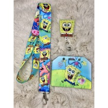 Hediyebum Sünger Bob Boyun Askısı Yoyo ve Kartlık Set4