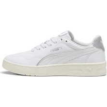 Puma Court Lally Daylnight 402682 02 Kadın Sneaker Ayakkabı Beyaz Gümüş 36-40
