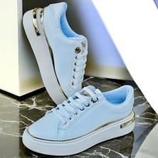 KAFKASLAR AYAKKABI Kışlık Yumuşak Ortopedik Sneaker Model Bayan Spor Ayakkabı