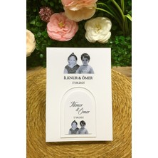 YD Shop Uv Baskı Pleksi Magnet — Söz, Nişan, Nikah, Düğün, Kına (10 Adet)