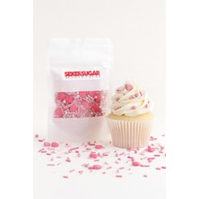 Pasta Süsleme Şekeri Mixs Baby Shower Pembe 40 Gr. Sprinkles