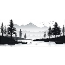 Misda Store Gaming Mouse Pad 70X30 Mouse Pad Xxl Büyük Oyuncu Ofis Mause Pad Mousepad (Siyah-Beyaz, 70X30 Cm)