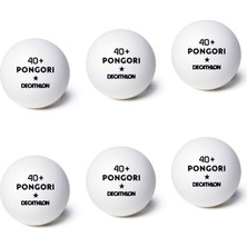 Hobiurun Masa Tenisi Topu - 6 Adet - Beyaz - TTB 100