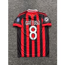 Rodak Spor Gattuso 8 MİL0N Nostalji  Yakalı Futbol Forması