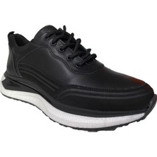 Erkek Günlük Mevsimlik Hakiki Deri Ayakkabı Hafif Taban Ortopedik Bağcıklı