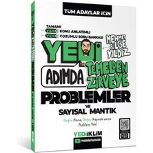 Yediiklim Yayınları 2026 Yediiklim Tüm Adaylar Için Yedi Adımda Temelden Zirveye Problemler ve Sayısal Mantık Video Konu Anlatımlı Video Çözümlü Soru Bankası