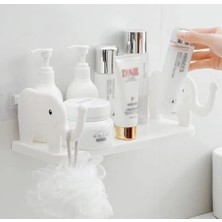 Ronanna Fil Desenli Yapışkanlı Çok Amaçlı Raf