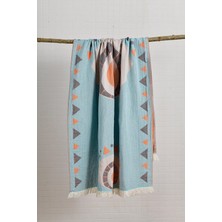 Mavi Evil Eye Peştemal