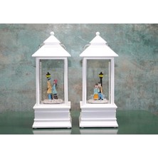 Ronanna Kış Masalı Tasarımı Işıklı Müzikli Kar Küresi