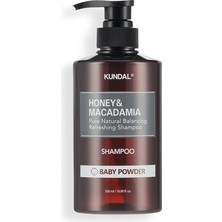 Misda Store Karşıtı, Besleyici Şampuan Kundal Honey & Macadamia Nature Shampoo 500ML (Baby Powder)