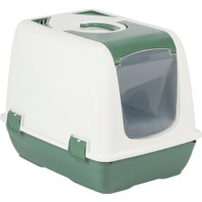 Gnd Kapalı Kedi Kedi Tuvaleti Kürek Hediyeli 40X37,5X50 cm