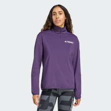 Adidas TERREX JN3867 Terrex Multi CLIMAWARM Yarım Boy Fermuarlı Teknik Polar Üst