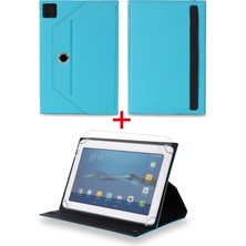 Velvoria Zte S7L - 7"  Tablet Uyumlu Standlı Tablet Kılıfı + Nano Ekran Koruyucu