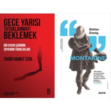 Alfa Yayınları Gece Yarısı Tutuklanmayı Beklemek + Montaigne