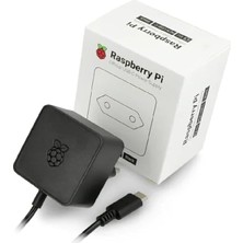 Yenibağ 4596 Pi - Raspberry Pi 4 Model B, Usb-C, 5.1V, 3A Için Resmi Güç Kaynağı