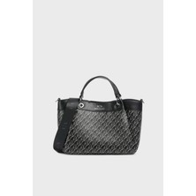 Armani Exchange Tamamı Logolu Çıkarılabilir Askılı Çanta Bayan Çanta XW000393 AF17145 MC043