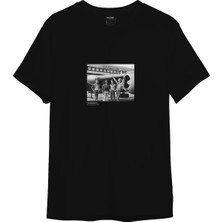 The Lucid Lab LED Zeppelin The Starship Tişört - Siyah