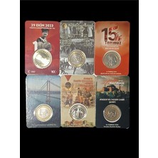 Adet Hatıra Para 1 Lira Kitli.