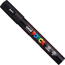 Uniball Posca (1.8-2.5) Su Bazlı Boyama Markörü Siyah ( N ) (Uni-Pc-5m)