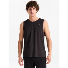 Puma 68952001 Traınıng Relaxed Tank Puma Siyah Regular Fit Düz Erkek Atlet