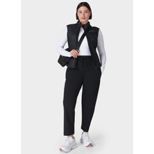 Sweaty Betty SB5376AFLE-001 Explorer 27 Trouser Siyah Yüksek Bel Normal Düz Kadın Eşofman Altı