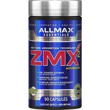 Allmax Zmx2 Zma Advanced Magnesium ,  Zinc , Bisglycinate 90 Caps